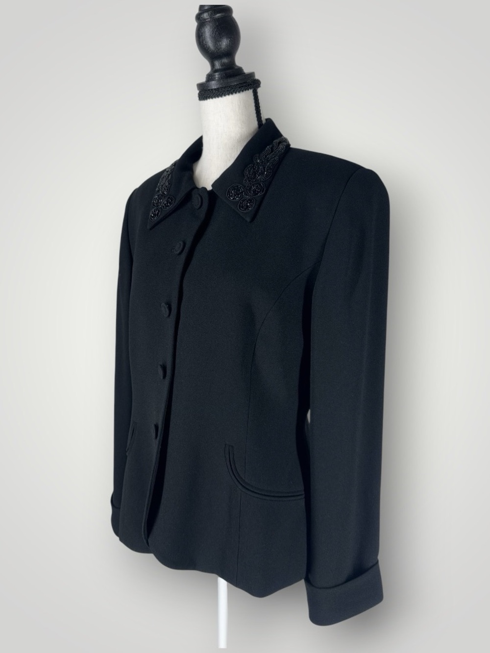 Vintage‎ Zelda Beaded Collar Blazer Jacket
